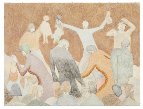 David Byrd, Crowded Auction, n.d., Anton Kern Gallery