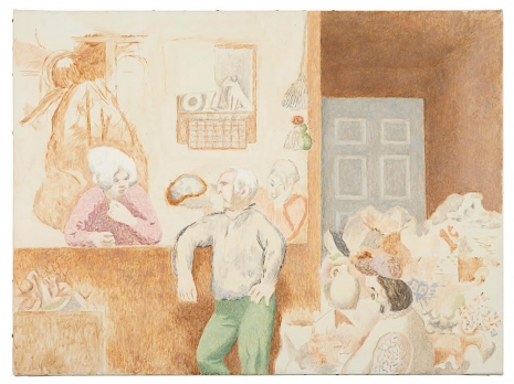 David Byrd, The Blue Door, n.d. , Anton Kern Gallery