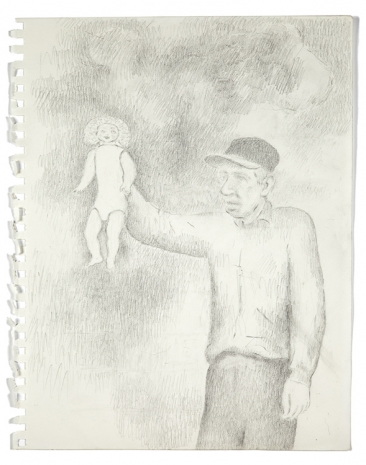 David Byrd, Loose Sketch 105, n.d. , Anton Kern Gallery