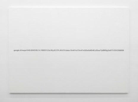 Domenico Antonio Mancini , Landscape 40.8342185,14.1992013, 2019 , Lia Rumma Gallery