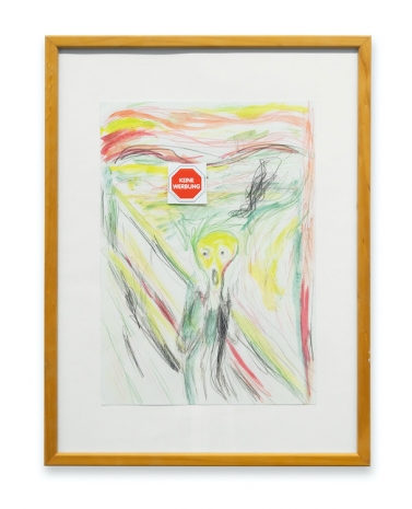 Elke Silvia Krystufek, Keine Werbung/No advertisement, 2025 , Galerie Bernd Kugler