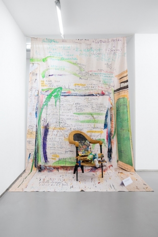 Elke Silvia Krystufek & Michael Vonbank , Bildträger, 2023 , Galerie Bernd Kugler