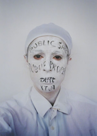 Elke Silvia Krystufek, Silent Scream, 2002 , Galerie Bernd Kugler