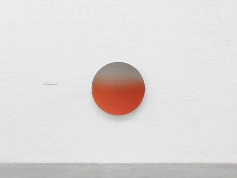 Anish Kapoor , Tangerine to Clear satin, 2023 , Lisson Gallery