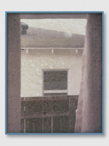 Sam Falls, Untitled (639 Santa Clara Avenue, 90291, Taped Window, Window/Wall), 2013, Galerie Eva Presenhuber