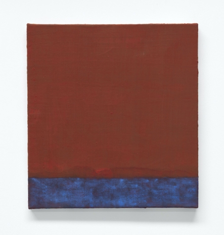 Christine Safa, Horizon rouge, mer bleu cobalt, 2024 , Galerie Lelong