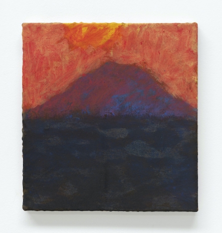 Christine Safa, Mer noir, montagne bleue, ciel rouge, 2025 , Galerie Lelong