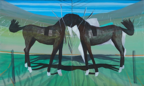 Marc Desgrandchamps, Trou noir, 2025 , Galerie Lelong