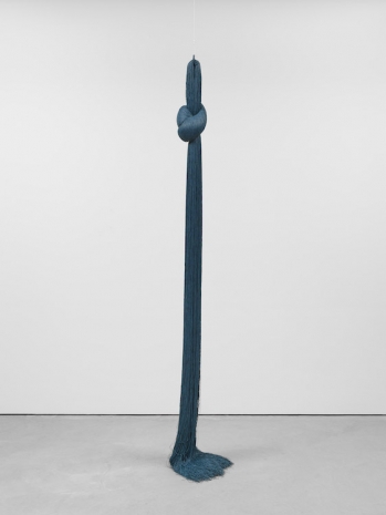 Olga de Amaral, Nudo 19 (turquesa), 2014 , Lisson Gallery