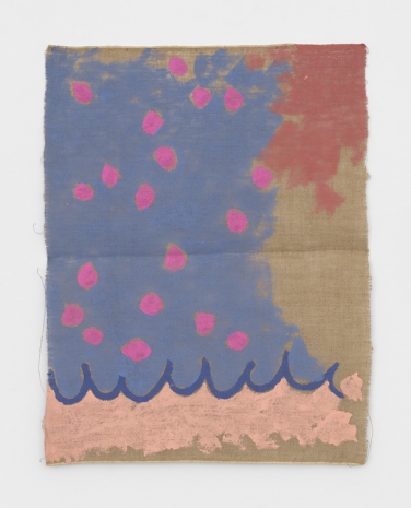 Giorgio Griffa, Campo viola, 1986 , Casey Kaplan