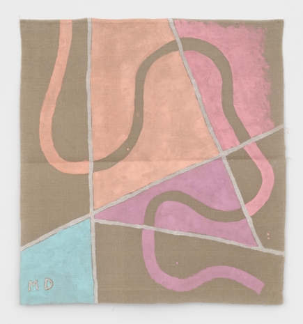 Giorgio Griffa, Disordine MD, 2025 , Casey Kaplan