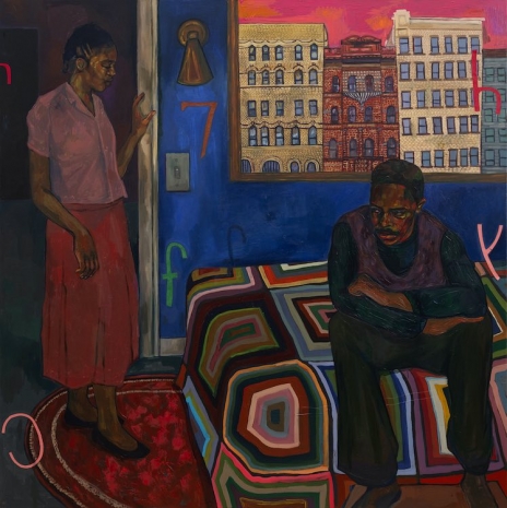 Khalif Tahir Thompson , Pink Clouds, 2025 , Victoria Miro