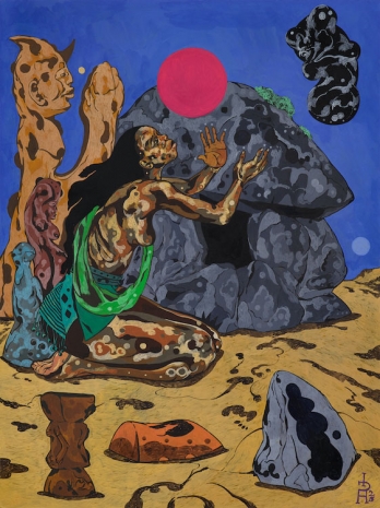 Richard Ayodeji Ikhide, Matri, 2025 , Victoria Miro