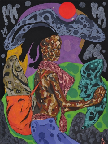 Richard Ayodeji Ikhide, To Find, 2025 , Victoria Miro