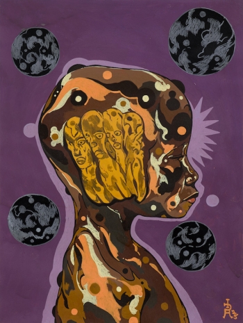 Richard Ayodeji Ikhide, Whispers, 2025 , Victoria Miro