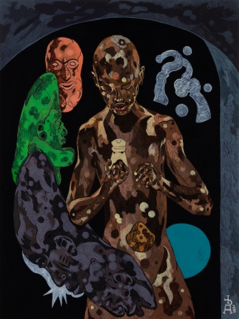 Richard Ayodeji Ikhide, Manifest, 2025 , Victoria Miro