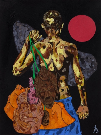 Richard Ayodeji Ikhide, Carry Forth, 2025 , Victoria Miro