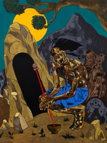 Richard Ayodeji Ikhide, Patri, 2025, Victoria Miro