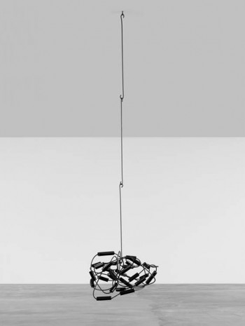 Eva Rothschild, Black Atom, 2013, Galerie Eva Presenhuber