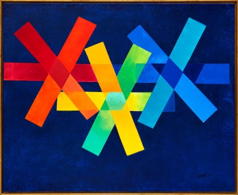 Heinz Mack, Pas de Trois (Chromatic Constellation), 2011 , Almine Rech