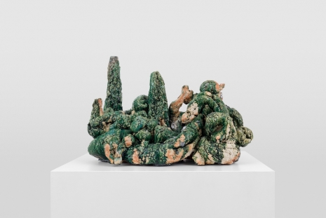 Aaron Angell , Landscape with worm and split stones, 2025 , Herald St