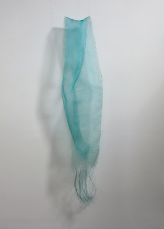 Kay Sekimachi, Large Green Monofilament (Study for Los Angeles Bonaventure Hotel Commission), 1972 , Andrew Kreps Gallery