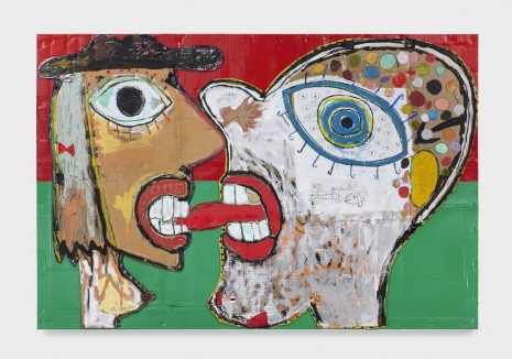 Hadi Falapishi, An Iranian and an American Try French Kiss, 2025 , Andrew Kreps Gallery