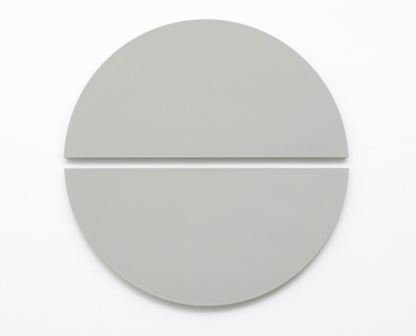 Alan Charlton , Circle Painting in Two Parts, 2024, Slewe Gallery