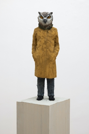 Stephan Balkenhol , Mr Owl, 2025 , Monica De Cardenas