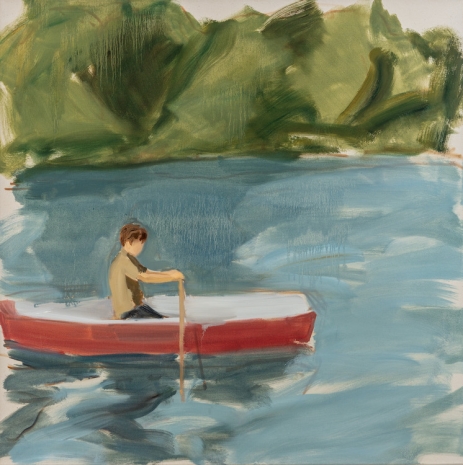 Gideon Rubin, Red Dingy, 2025 , Monica De Cardenas