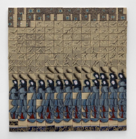 Evian Wenyi Zhang, Woman Walking in the Snow, 2025 , Pedro Cera