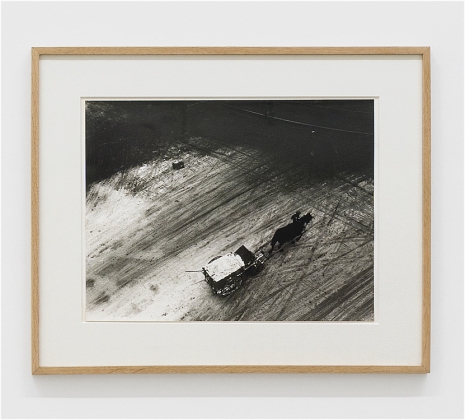 Anton Stankowski, Ohne Titel (Kutsche im Schnee) (Untitled (Carriage in the Snow)), 1937 , galerie frank elbaz