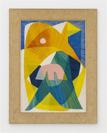 Anton Stankowski, Strahlendurchdringung, 1952 , galerie frank elbaz