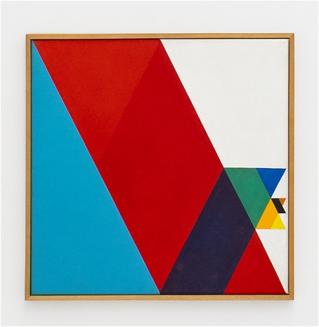 Anton Stankowski, Schräge Progression, 1979 , galerie frank elbaz
