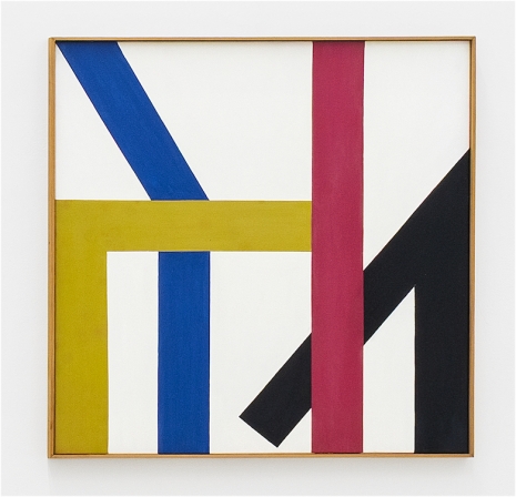 Anton Stankowski, Winkelbänder, 1984 , galerie frank elbaz