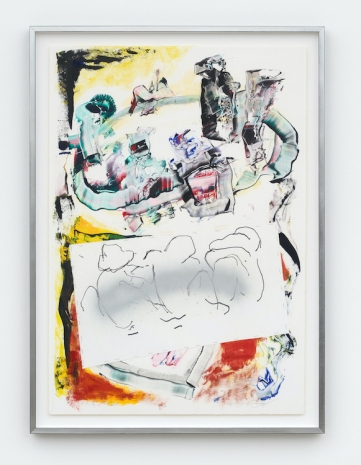 Oliver Lee Jackson, Monotype (10.5.21)-IV, e.v. 4, 2021, Lisson Gallery