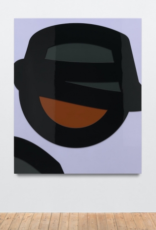 Julian Opie , Town head. 2, 2017, Lisson Gallery