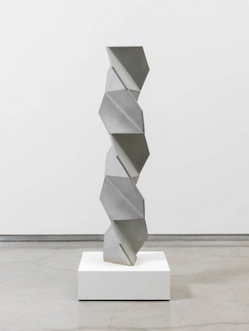 John Mason, Vertical Torque, White, 1997, David Kordansky Gallery