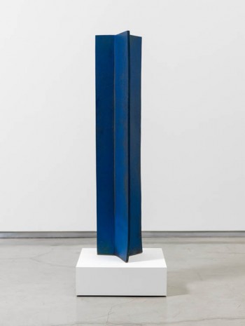 John Mason, Vertical Intersection, Blue, 1997, David Kordansky Gallery