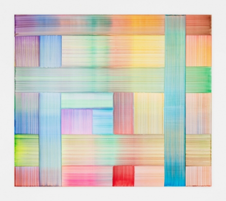 Bernard Frize, Herou, 2025, Perrotin