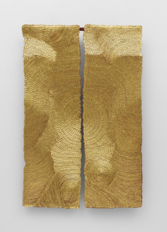 Olga de Amaral , Dos partículas II, 2015 , Lisson Gallery