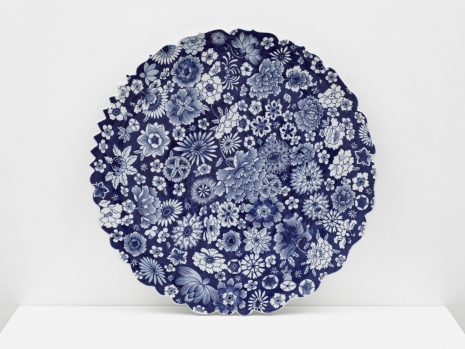 Ai Weiwei , Plate with Flowers, 2014 , Lisson Gallery