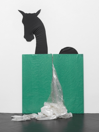 Michael Krebber, Plastik und Reis, 1991 , Galerie Buchholz