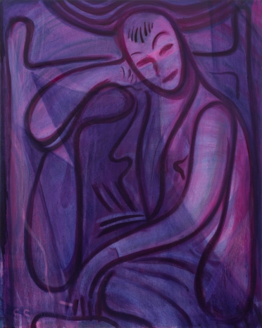 Spencer Sweeney, Violet Shadow, 2025 , Gagosian