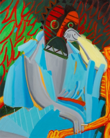 Spencer Sweeney, Seated Monster, 2025 , Gagosian