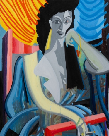 Spencer Sweeney, Sentient Painting, 2025 , Gagosian