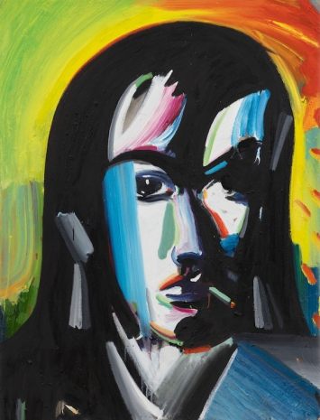 Spencer Sweeney, Girl with Green Cigarette, 2025 , Gagosian