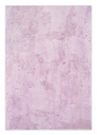 Monika Baer, Lavender wall (2), 2025 , Greene Naftali