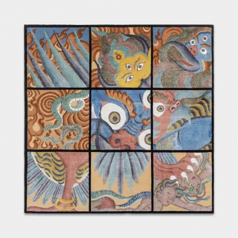 Tsherin Sherpa , Garuda Rug, 2025 , Almine Rech