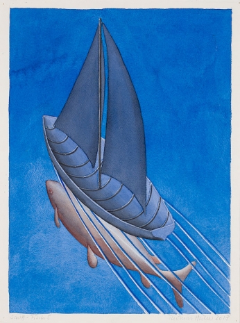 Thomas Huber, Schiff-Fisch 5, 2018 , Monica De Cardenas